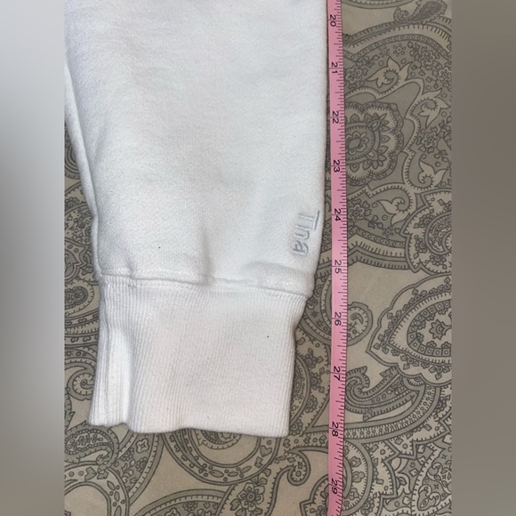 TNA Aritzia white cropped pullover sweater - Picture 6 of 6